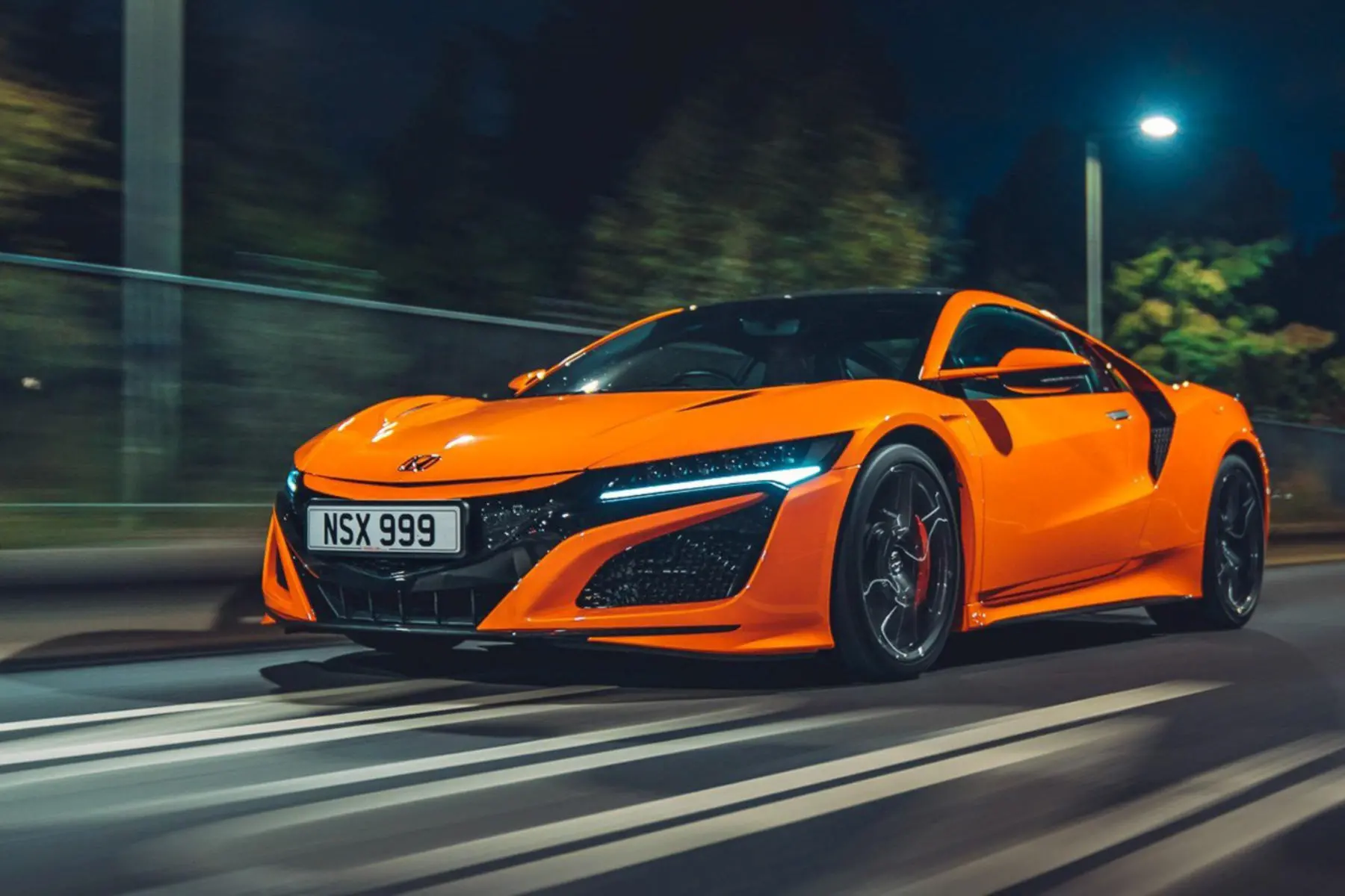 High-Performance Sports Car in dynamic motion.